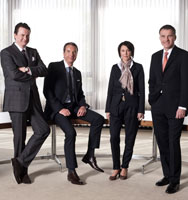 KATAG Vorstand (v.l.n.r.): Marcus Schönhart (stv. Vorsitzender), Holger Zdora, Angelika Schindler-Obenhaus, Dr. Daniel Terberger (Vorsitzender). Foto: KATAG AG