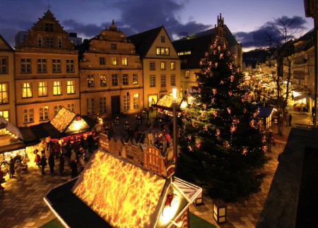 Bielefelder Weihnachtsmarkt auf dem Alten Markt