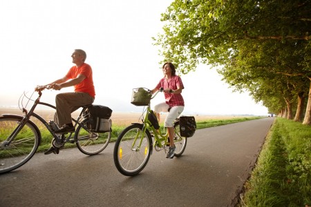 Radfahrspaß am Weser-Radweg