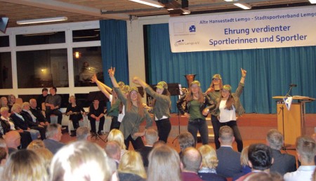 Die Hip-Hop-Girls aus Vossheide sorgten für Stimmung.