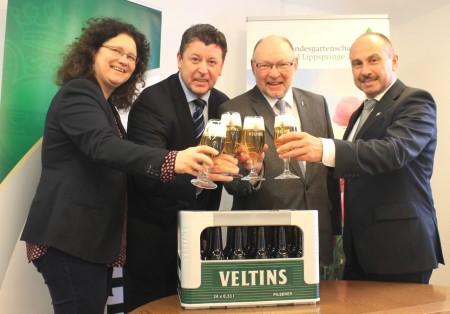 Veltins ist Bierpartner der Landesgartenschau 2017