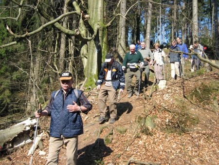 Wanderer in und um Büren bereiten sich auf den Bürener Wandertag am 07. Mai vor.