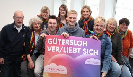 Ein Programm für, mit und über „Vielfalt“ stellt die AG zur Veranstaltungswoche „Gütersloh ver/liebt sich“ vor