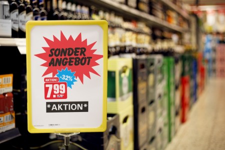 Sonderangebot Bier