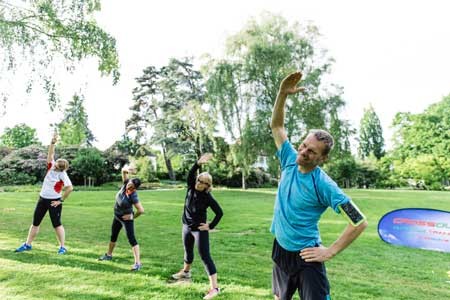 ‘Bielefeld kommt raus‘ plant sportliche Flashmobs im Stadtgrün © Holger Pante