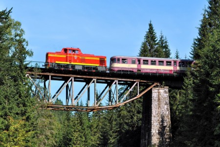 Unterwegs mit der T 426.0 bei Kořenov. Foto: Museum Kořenov