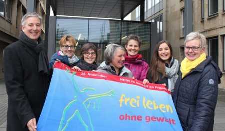 Fahnenaktionfreileben