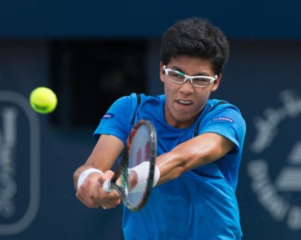Premiere in HalleWestfalen : Der 21-jährige ATP-Junioren-Weltmeister Hyeon Chung aus Südkorea wird erstmals an den GERRY WEBER OPEN teilnehmen. © JHasenkopf (München) 