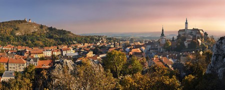 Blick auf die Weinstadt Mikulov. Foto: CzechTourism