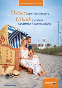  Cover Urlaubsmagazin 2019 „Ostseeküste Mecklenburg – Urlaub zwischen Sandstrand und Backsteingotik“
