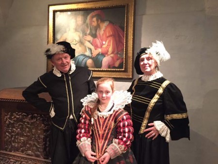 Fototermin im Schloss