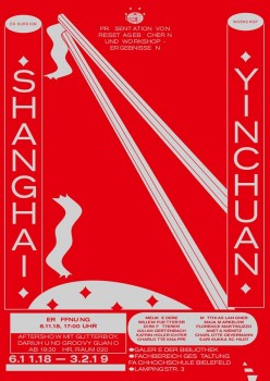 Plakat Ausstellung China