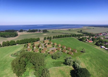 So soll die Ferienhaussiedlung „Haffdroom“ in Pepelow aussehen. Foto: HP Projekt