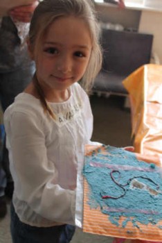 Ein Foto von den Samstagsangeboten in der Stadtbibliothek. © Stadtbibliothek Minden