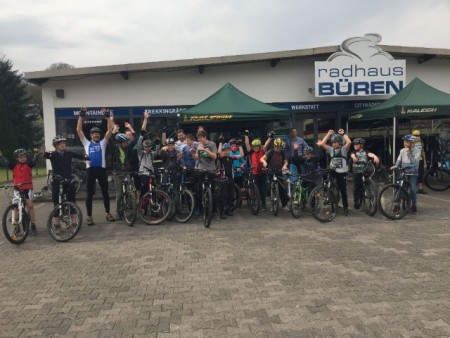 Jugendtraining. Foto: Stadt Büren