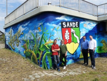 Neues Grafiti erstrahlt in seinem Glanz. Foto: Stadt Paderborn