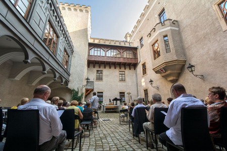 Schloss Fischbach ist einer der Veranstaltungsorte beim Festival dell'Arte. Foto: Szymon Bialic 