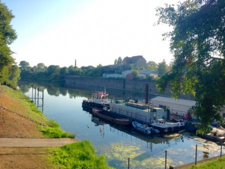 Was soll in den kommenden zehn Jahren auf dem Rechten Weserufer passieren?. Foto: Stadt Minden