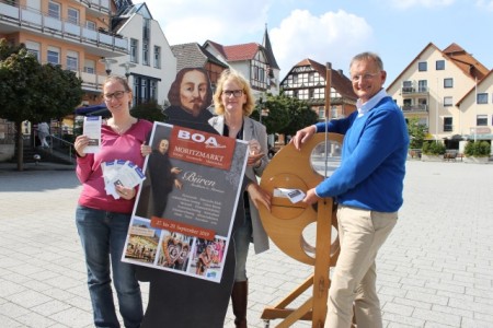 Moritzmarkt Ankündigung Verlosung, Foto: Stadt Büren