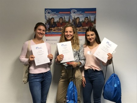 Platz-3-Jonna-Gronemeier-und-Christine-Heidenreich, Foto: © Deutsch-Russisches Forum e.V.