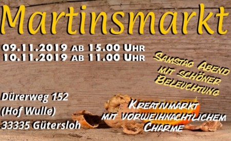 Martinsmarkt, Flyer 2019 