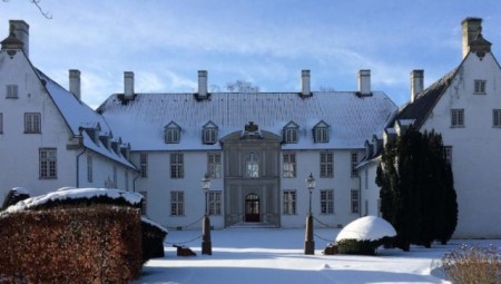 Schloss Schackenborg im Winter, Foto: Schackenborg fonden