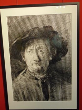 Eine in Wien angefertigte Zeichnung von King Jameson