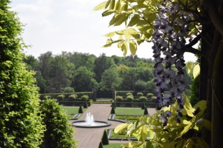 Blick in den Barockgarten vom Kloster Kamp, Foto: © Imma Schmidt