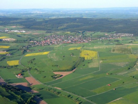 Luftbild Schwaney Foto: Kreis Paderborn, Susanne Pöhler