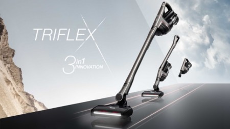 Definiert die Kombination von Flexibilität, Kraft und Geschwindigkeit neu: der innovative Miele Triflex HX1. Foto: Miele
