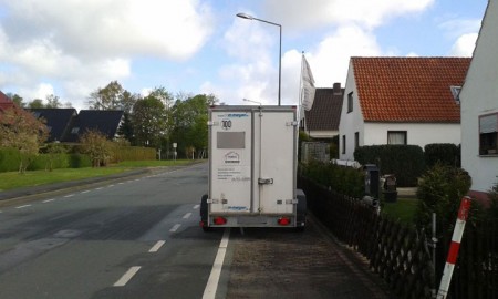 falschgeparktes Fahrzeug (Foto: Stadt Minden)