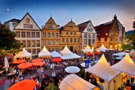 „Der Weinmarkt in Bielefeld könnte durch einen alternativen Gastronomie-Markt ersetzt werden.“ Foto: Bielefeld Marketing/Sarah Jonek 