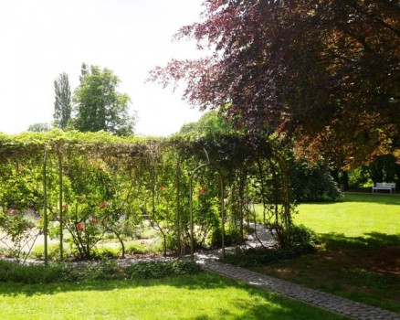 Der Dufttunnel im Botanischen Garten.Foto: Stadt Gütersloh