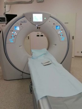 Das neue CT-Gerät im Franziskus Hospital. © Franziskus Hospital