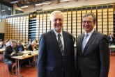 Uni Paderborn_Ratssitzung_Wilhelm Schäfer, Michael Dreier_1.10.2015_Foto Frauke Döll