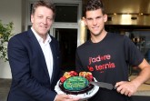 Thiem, Dominic+Weber, Ralf_Begrüßung (GERRY WEBER OPEN)