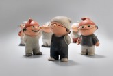 Die Mainzelmännchen sind das Objekt des Monats Mai in der Sonderausstellung „Ene, mene, muh ...“ im LWL-Freilichtmuseum Detmold. Foto: LWL/Hesterbrink/Pölert