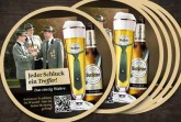 Bierdeckel-Postkarte