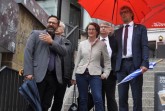 Die Ministerin besucht in den Sommerferien sechs Regionen Nordrhein-Westfalens an sechs Tagen.Foto:Stadt Minden