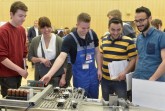 Von den neuen Auszubildenden werden 23 einen der Berufe Industriekaufmann (m/w), Industriemechaniker (m/w), Fachkraft für Lebensmitteltechnik (m/w), Elektroniker für Betriebstechnik (m/w) oder Informatikkaufmann (m/w) erlernen. Foto:Dr. Oetker