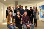 Das Projektteam von HumanTec mit Dekan Prof. Dr. Rössler (2. v.r.).