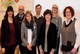 Haben sich über die Änderungen des Psychisch-Kranken-Gesetz ausgetauscht: Zehra Bavli (Sozialpsychiatrischer Dienst Kreis Paderborn), Michael Schütte (Kreispolizeibehörde Paderborn), Privatdozentin Dr. Christine Norra (Ärztliche Direktion der LWL-Klinik Paderborn), Matthias Klocke (Ordnungsamt Stadt Paderborn), Dr. Constanze Kuhnert (Leiterin Sozialpsychiatrischer Dienst Kreis Paderborn), Dr. Margot Denfeld (Ministerium für Arbeit, Gesundheit und Soziales des Landes Nordrhein-Westfalen), Claudia Schultze (Richterin Paderborner Amtsgericht). (Foto: Amt für Presse- und Öffentlichkeitsarbeit, Kreis Paderborn, Anna-Sophie Schindler)