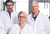 Chefarzt Friedrich Burghardt, Dr. Liane Sickmann und Dr. Peer Scharnberg (v.l.) sorgen für Patienten mit Tumorerkrankungen.