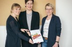 v.l.n.r: Alina Klöcking, Lisa Husemöller, Gudula Ebeling. © Paulines Töchter e.V.