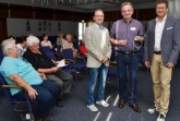 Dr. Detlef Michael Ringbeck (l.), seit 2017 Chefarzt der neuen Medizinischen Klinik I am St. Josef Hospital Bad Driburg, hat die Veranstaltungsreihe "Medizin in der Mitte" ins Leben gerufen. Diesmal referierten Dr. Jörg Stachowitz über die Therapie von Herzrhythmusstörungen und Dr. Florian Dietl (v. l.) über die Adipositas-Chirurgie.