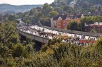Bielefelds Stadtautobahn, der Ostwestfalendamm, wird am 9. September für den Verkehr gesperrt. © Bielefeld Marketing/Sarah Jonek