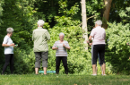 „Sport im Park“: Das Angebot wurde sogar bei hohen Temperaturen gerne genutzt.