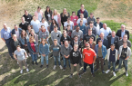 Stadtwerke-Geschäftsführer Friedhelm Rie- ke und Personalchef Oliver Müller begrüßten gemeinsam mit Ausbildern und Mitgliedern des Betriebsrats die neuen Auszu- bildenden der Unternehmensgruppe Stadtwerke Bielefeld. Foto: Stadtwerke Bielefeld | Sarah Jonek