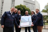 Das Leitungsteam des Lourdes Pilgerdienstes hat sich in St. Kilian in Paderborn zur Vorbereitung der Lourdesfahrt 2019 getroffen: (v.l.) Franz-Anton Becker aus Paderborn, Geschäftsführer, Walter Müller aus Atteln, Leiter Musikteam, Thomas Ohm aus Dortmund, Beauftragter, Winfried und Manuela Pankoke aus Paderborn und Raimund Neuhaus aus Balve. Foto: Frank Kaiser