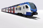 Mit modernen Fahrzeugen des Typs Stadler Flirt wird die NordWestBahn in der Region Hannover ihre Fahrgäste sicher und komfortabel ans Ziel bringen. Grafik: Transdev
